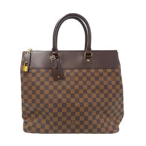 Louis Vuitton Damier Ebene Brown Greenwich Boston Bag